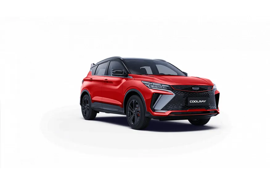 Geely Coolray 1.5T 7DCT FWD (147 л.с.) Спорт Красный в АВИЛОН. Слайд №2
