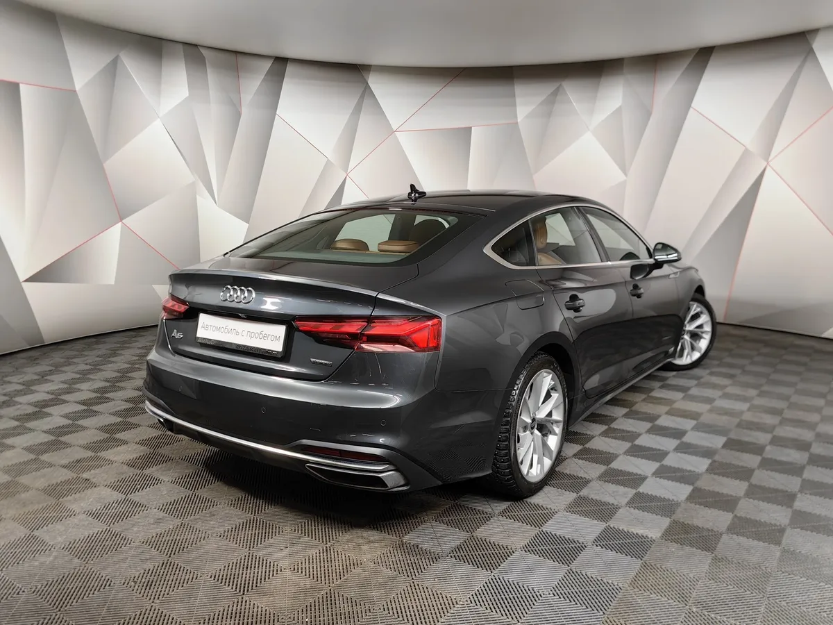 Audi A5 2.0 TFSI S tronic quattro (249 л.с.) Design Серый в АВИЛОН. Слайд №2