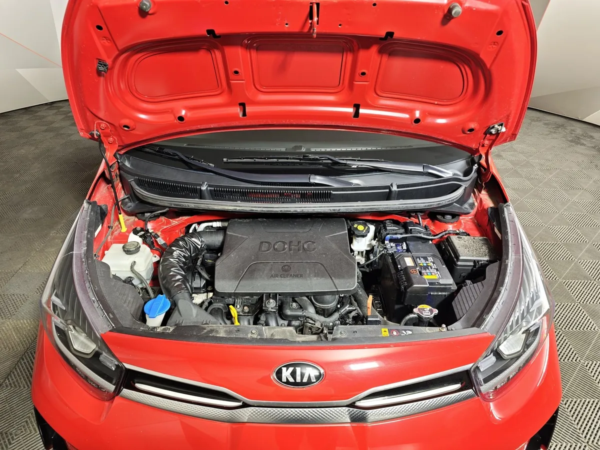 Kia Picanto 1.2 MPI AT (84 л.с.) GT Line Красный в АВИЛОН. Слайд №11