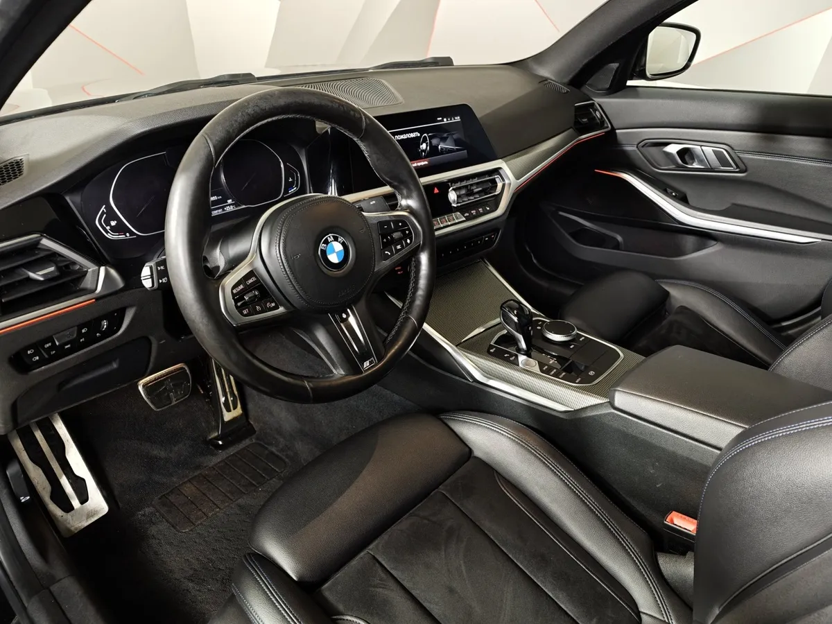 BMW 3 серия 320i xDrive (184 л.с.) Черный в АВИЛОН. Слайд №12
