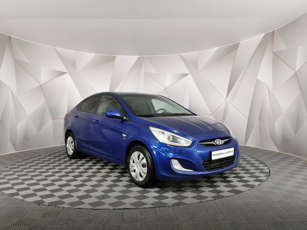 Hyundai Solaris 1.6 AT (123 л.с.) Optima Синий в АВИЛОН. Слайд №3