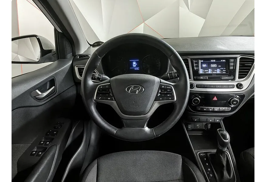 АВИЛОН - Hyundai Solaris 1.6 AT (123 л.с.) Elegance Белый - slide 8