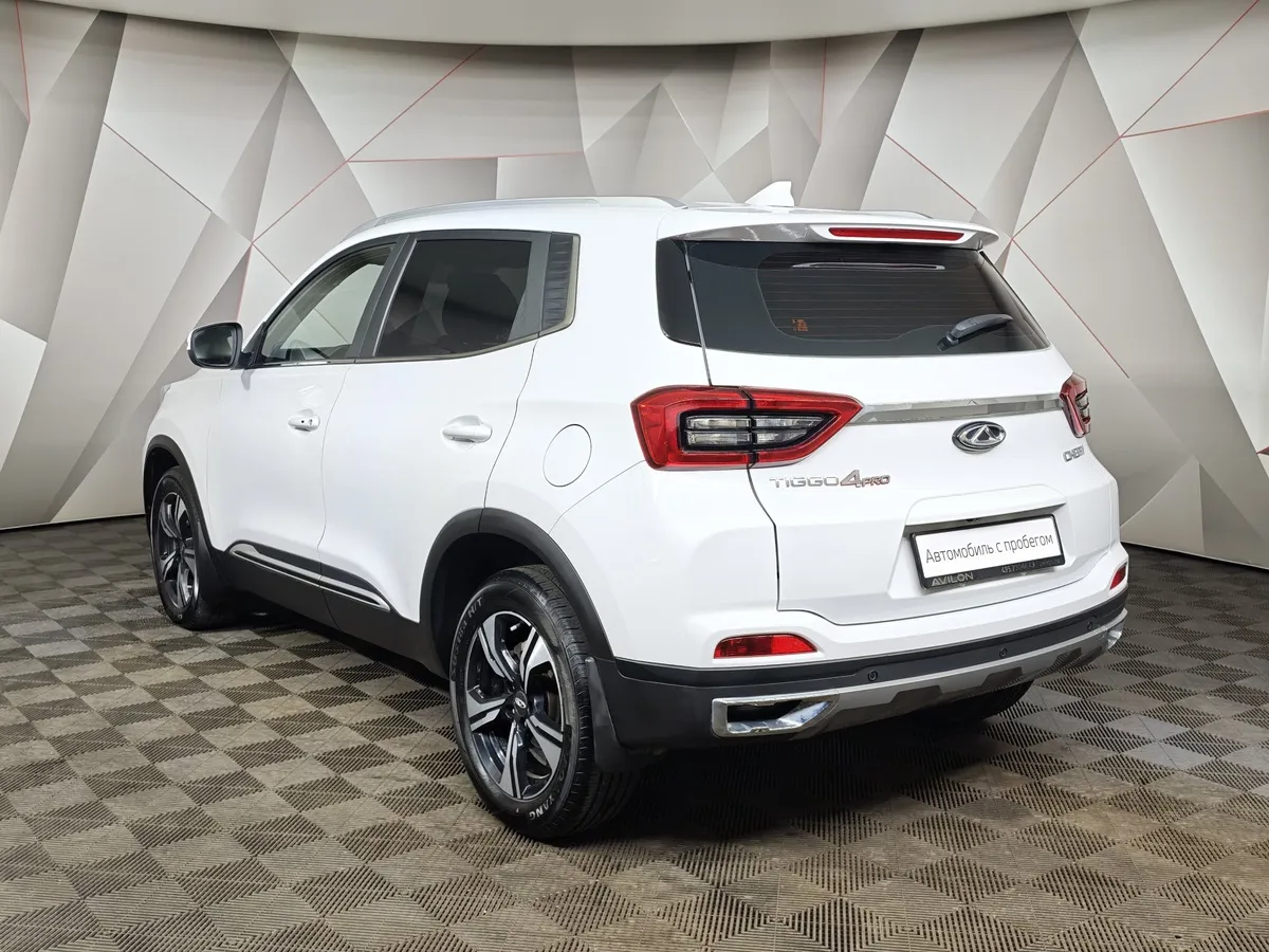 Chery Tiggo 4 Pro 1.5 CVT (113 л.с.) Family Белый в АВИЛОН. Слайд №4