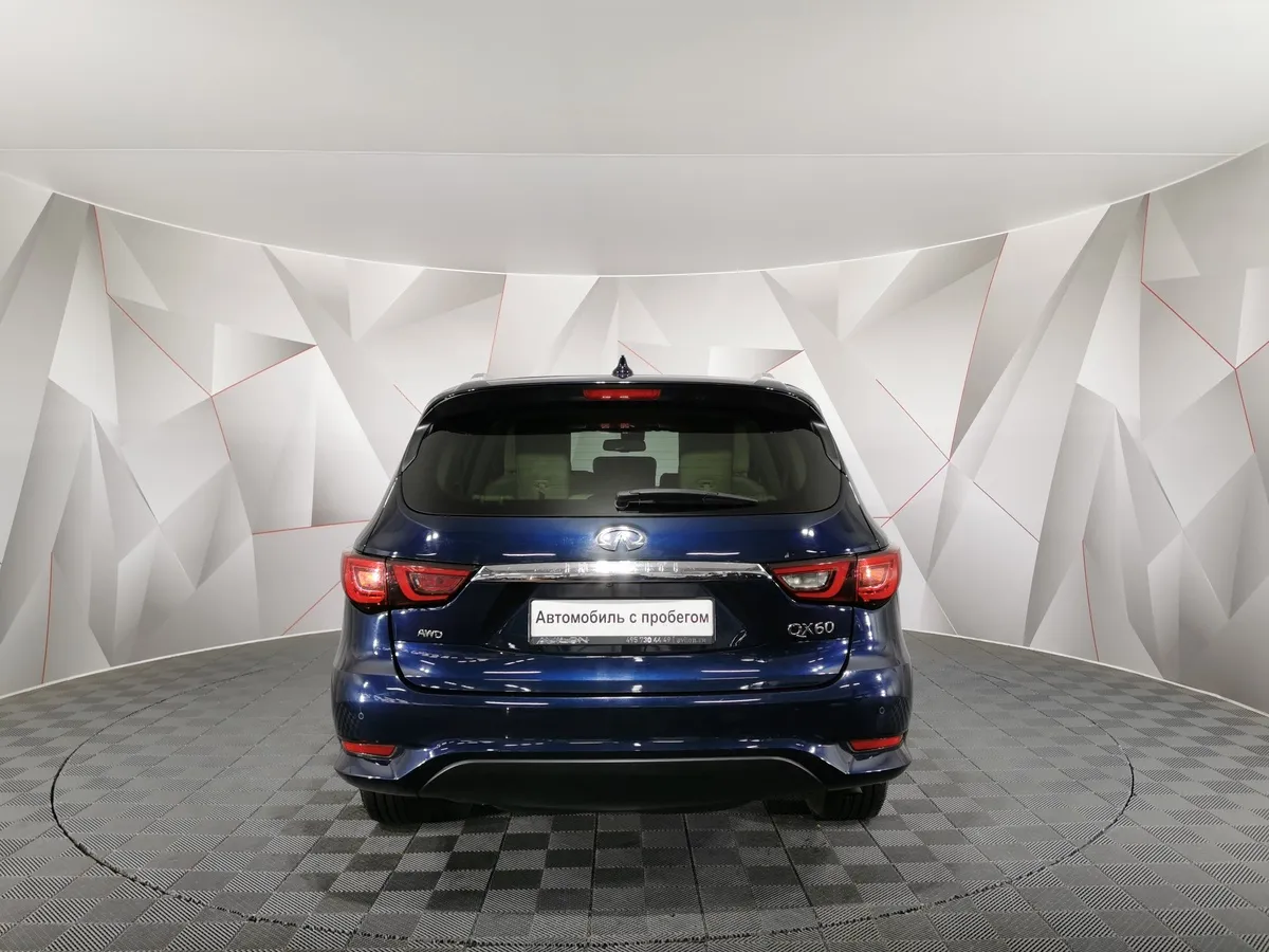 Infiniti QX60 3.5 CVT 4WD (283 л.с.) Premium Синий в АВИЛОН. Слайд №8