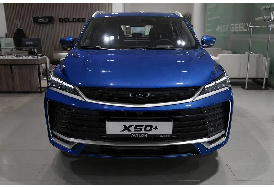 Belgee X50+ 1.5T DCT FWD (147 л.с.) Престиж Синий в АВИЛОН. Слайд №4