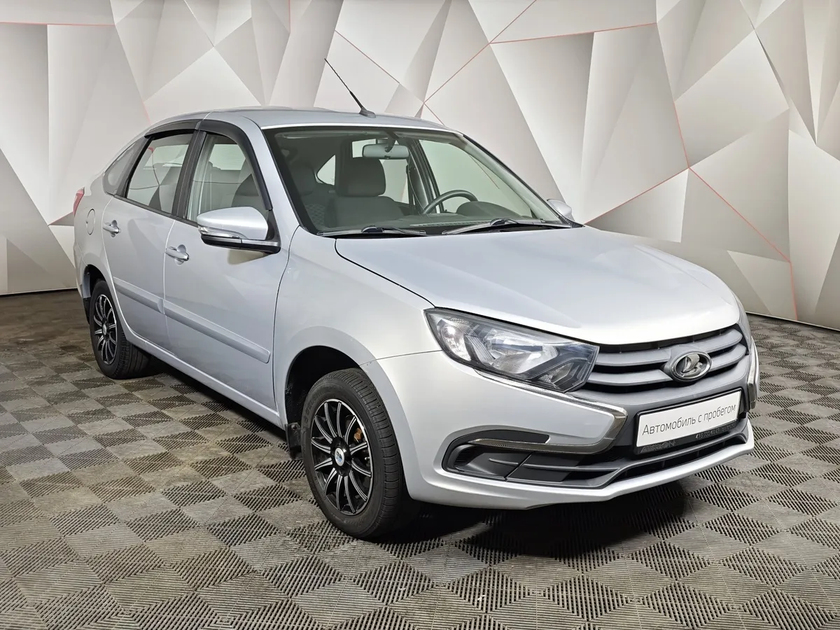 ВАЗ (Lada) Granta 1.6 AT (98 л.с.) Серый в АВИЛОН. Слайд №3