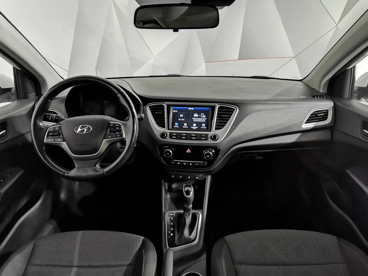 Hyundai Solaris 1.6 AT (123 л.с.) Super Series Белый в АВИЛОН. Слайд №14