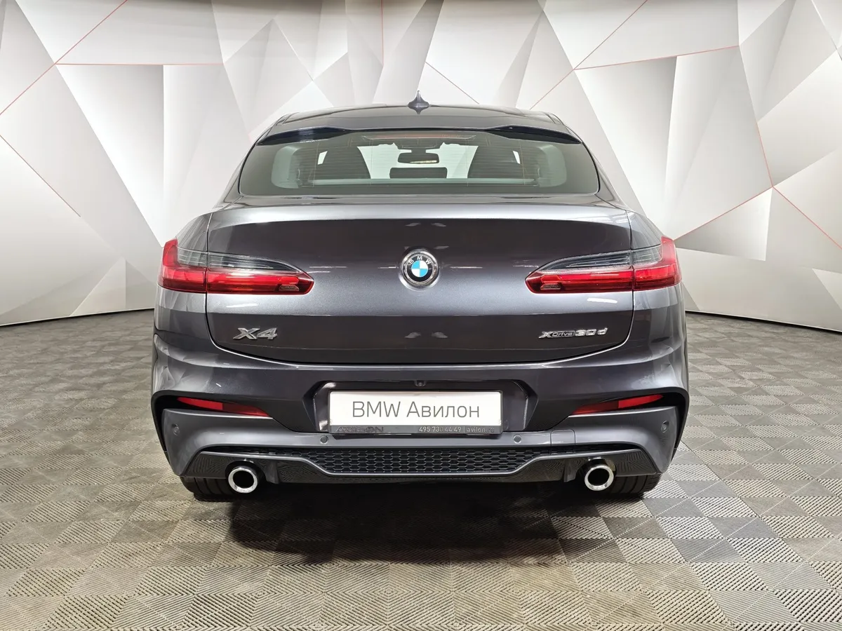 BMW X4 xDrive30d Steptronic (249 л.с.) Серый в АВИЛОН. Слайд №4