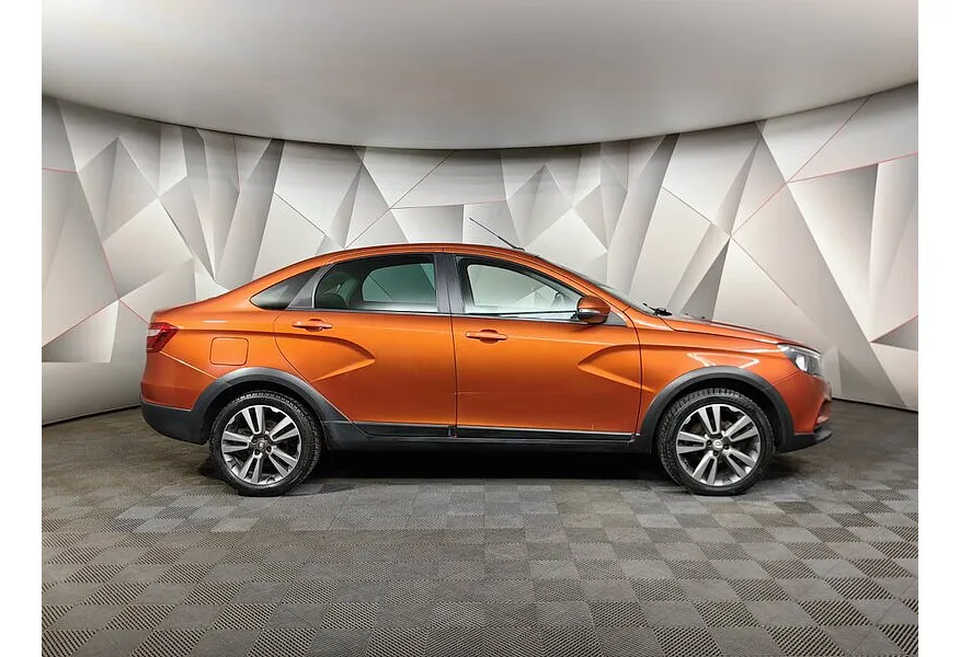 ВАЗ (Lada) Vesta 1.8 AMT (122 л.с.) Оранжевый в АВИЛОН. Слайд №6