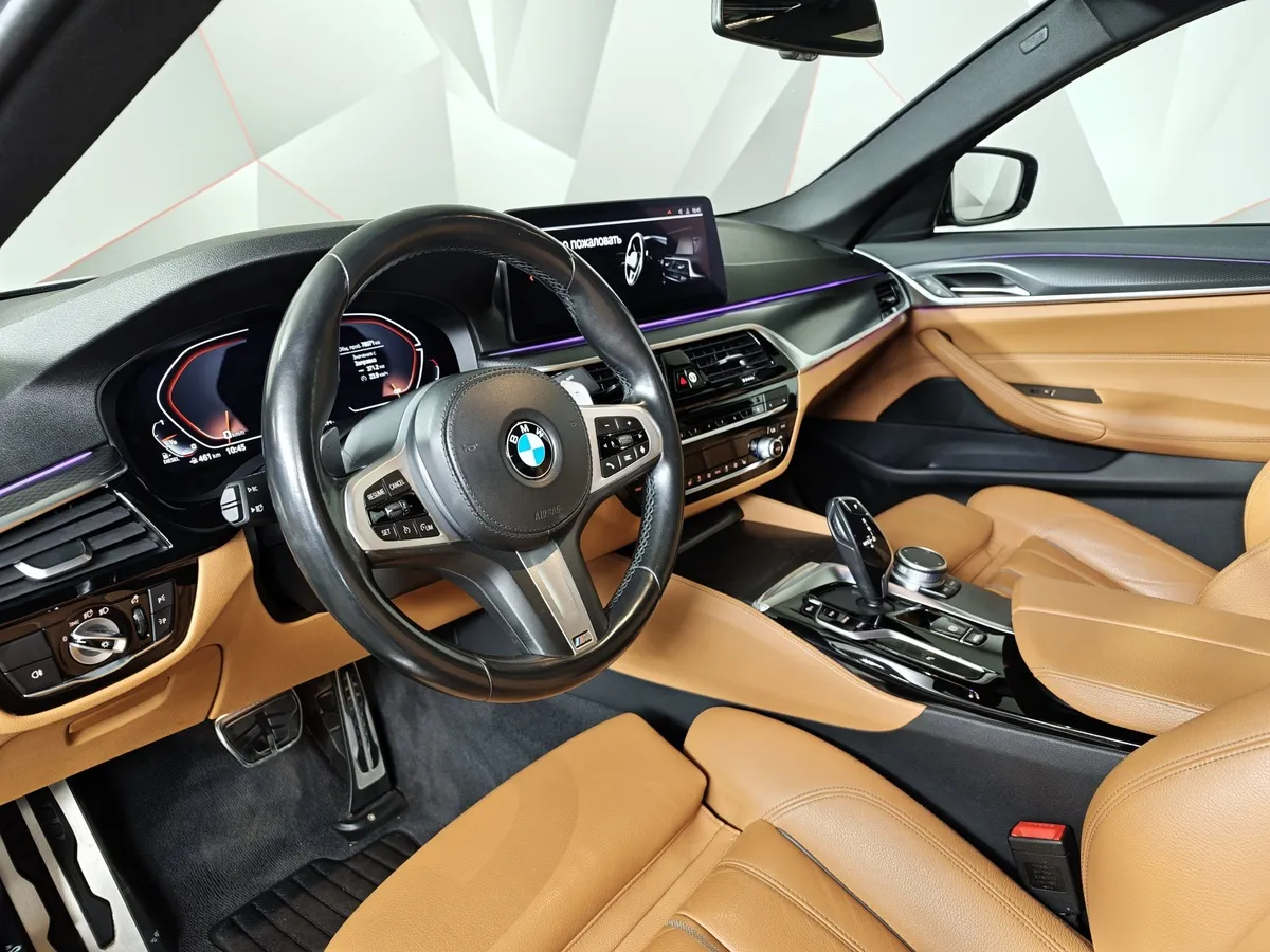 BMW 5 серия 520d xDrive Steptronic (190 л.с.) M Sport Pure в АВИЛОН. Слайд №12