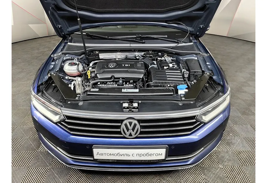 Volkswagen Passat 1.8 TSI BlueMotion DSG (180 л.с.) Highline Синий в АВИЛОН. Слайд №11