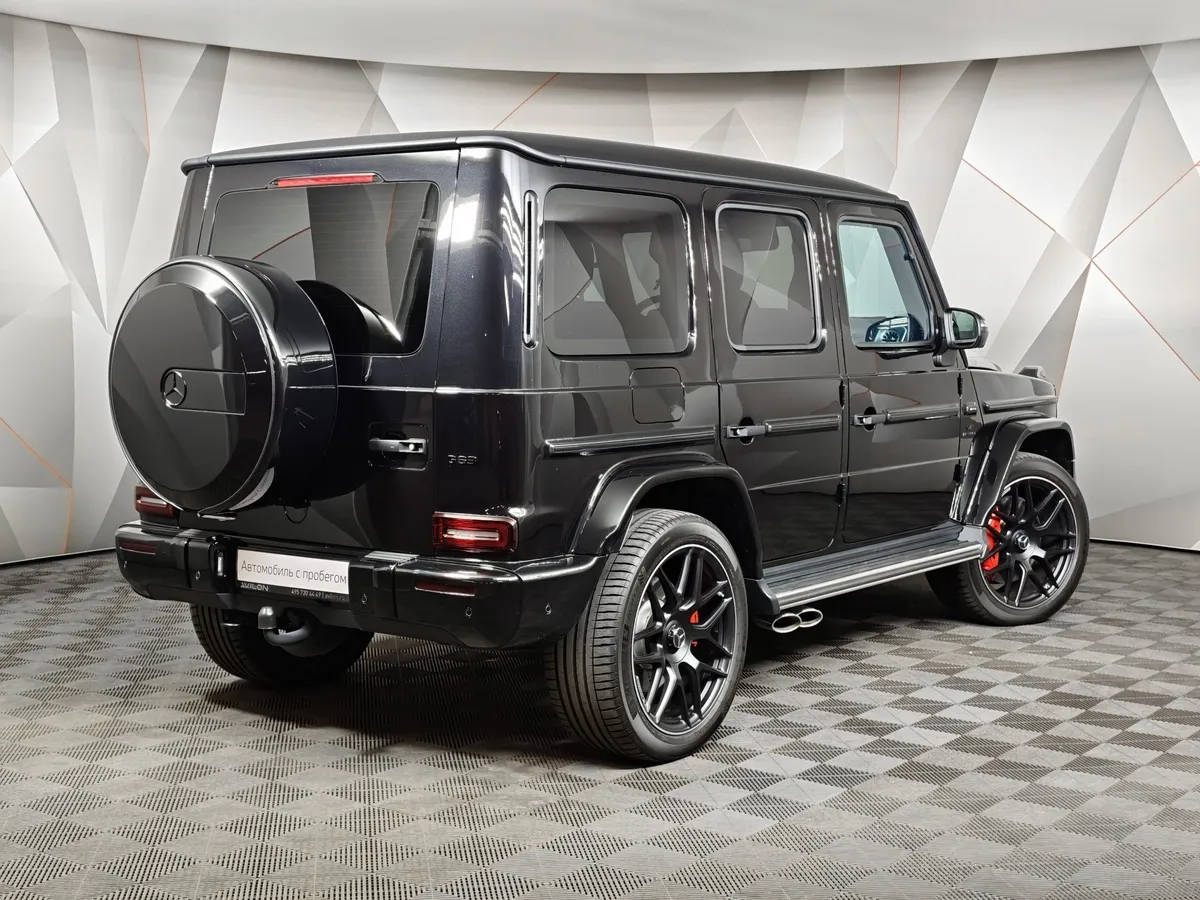 Mercedes-Benz G-Класс G 63 AMG Speedshift 4Matic (585 л.с.) Черный в АВИЛОН. Слайд №2