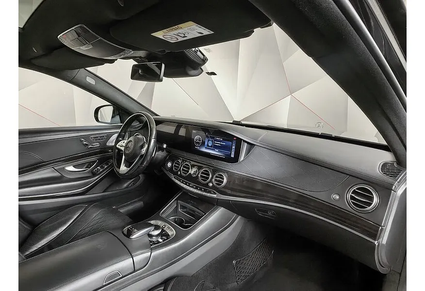 Mercedes-Benz S-Класс S 450 9G-Tronic 4Matic (367 л.с.) Черный в АВИЛОН. Слайд №13