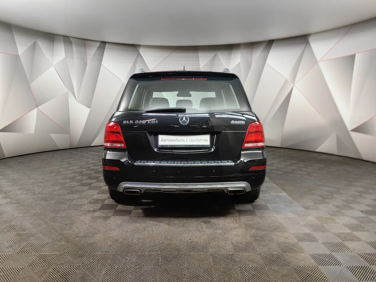 Mercedes-Benz GLK GLK 220 CDI 7G-Tronic Plus 4Matic (170 л.с.) Черный в АВИЛОН. Слайд №8
