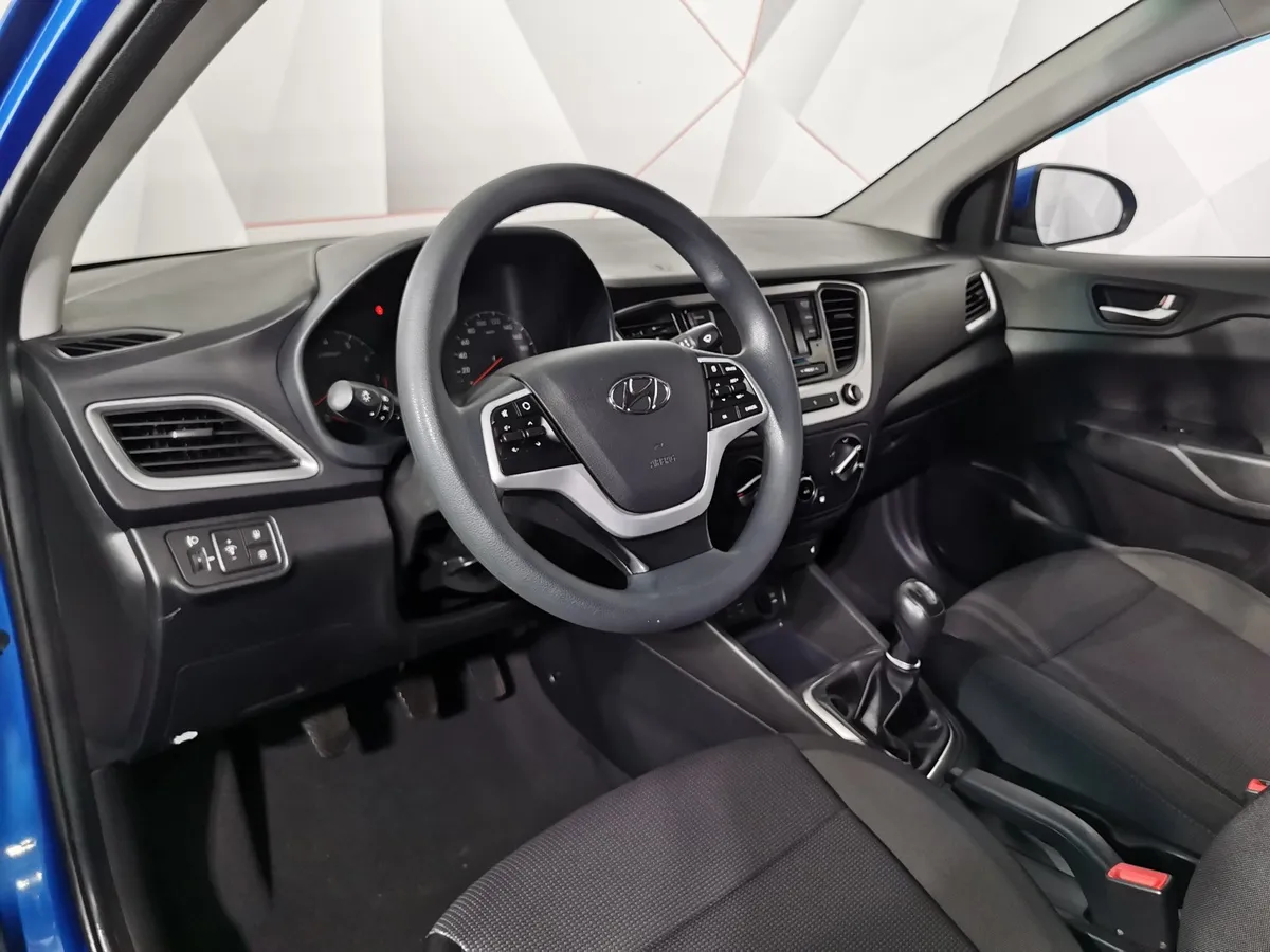 Hyundai Solaris 1.6 MT (123 л.с.) Active Plus Синий в АВИЛОН. Слайд №18