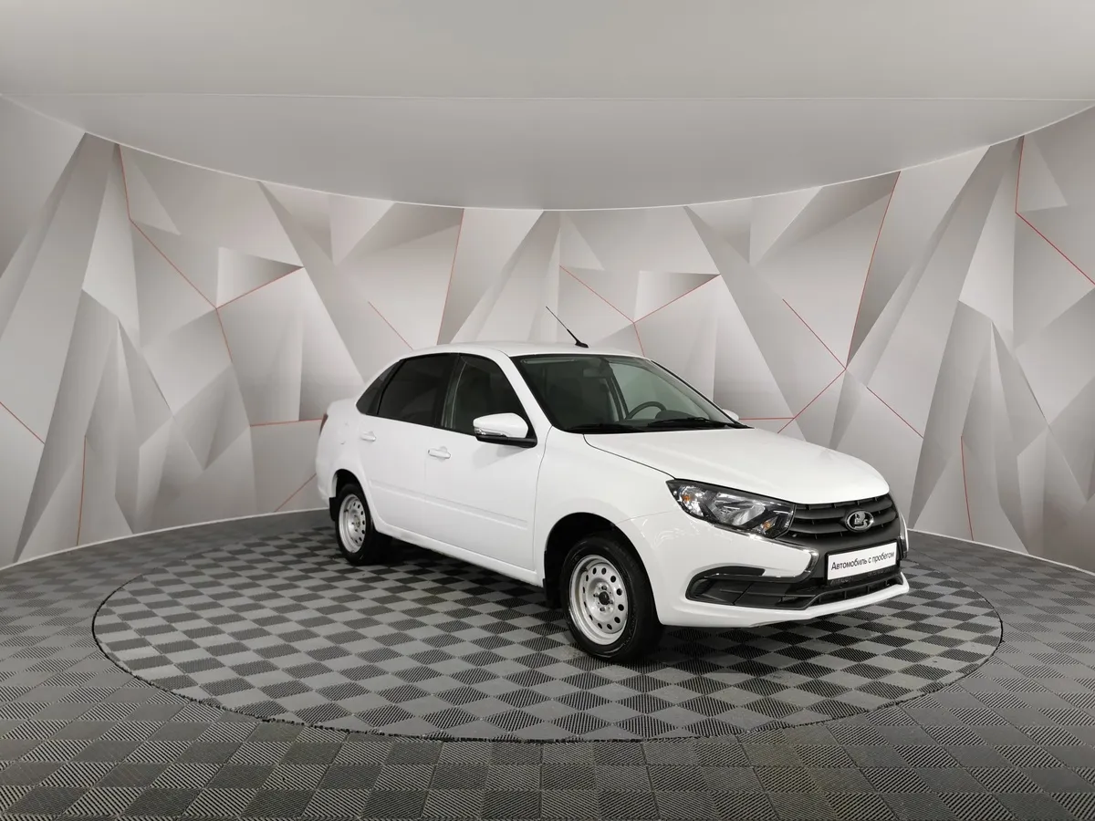 ВАЗ (Lada) Granta 1.6 MT 16кл (98 л.с.) Белый в АВИЛОН. Слайд №3