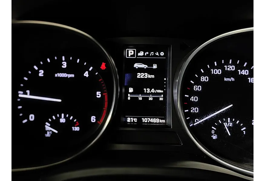 Hyundai Santa Fe 2.2 CRDi AT 4WD (200 л.с.) Family Синий в АВИЛОН. Слайд №18