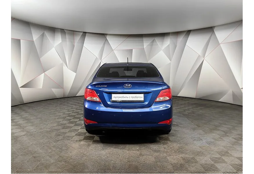 Hyundai Solaris 1.6 MT (123 л.с.) Comfort Синий в АВИЛОН. Слайд №8