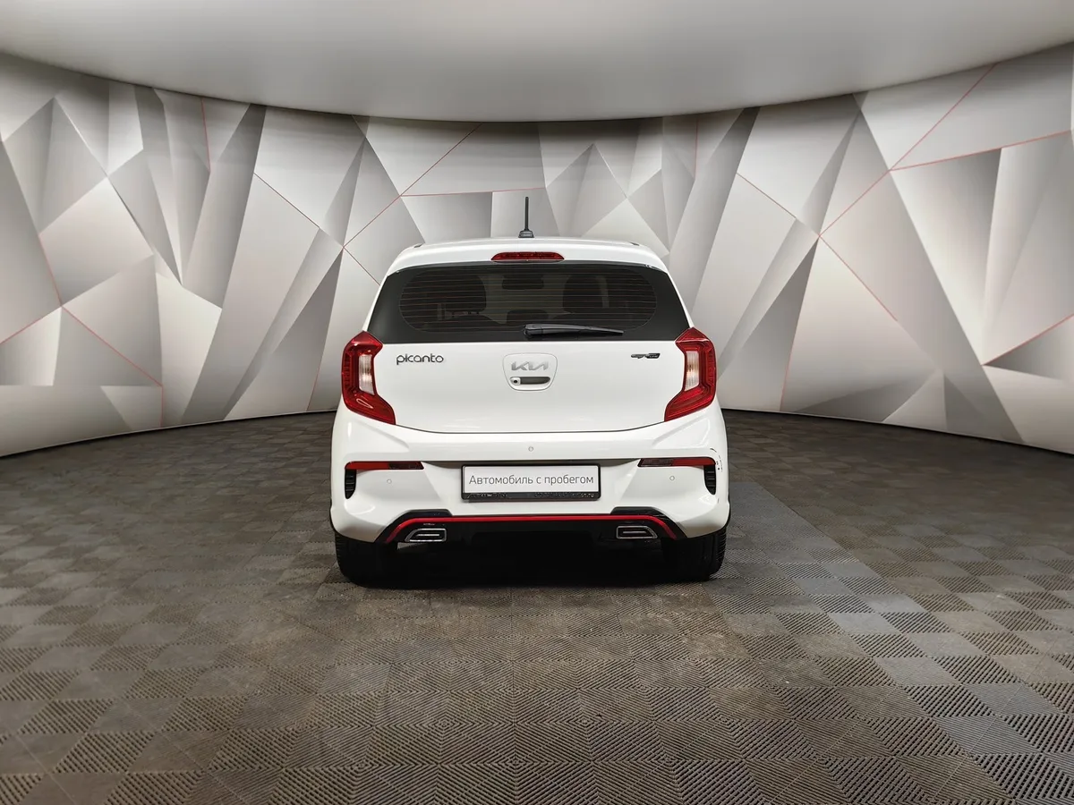 Kia Picanto 1.0 MPI MT (67 л.с.) GT Line Белый в АВИЛОН. Слайд №7