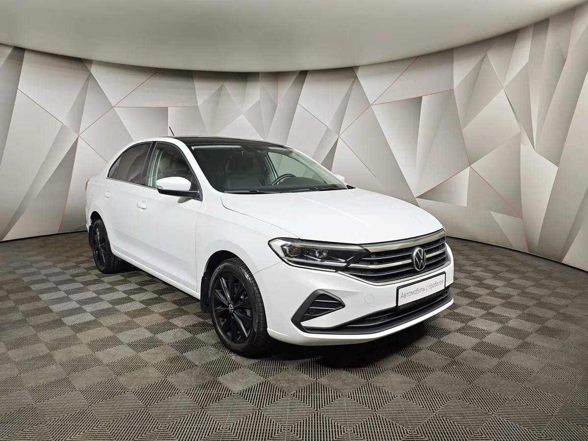 Volkswagen Polo 1.6 MPI AT (110 л.с.) Exclusive + Комфорт Белый в АВИЛОН. Слайд №3