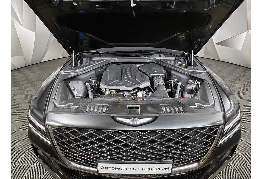 Genesis GV80 3.0D VGT 8AT 4WD (249 л.с.) Luxury + Advanced Smart Sense Черный в АВИЛОН. Слайд №11