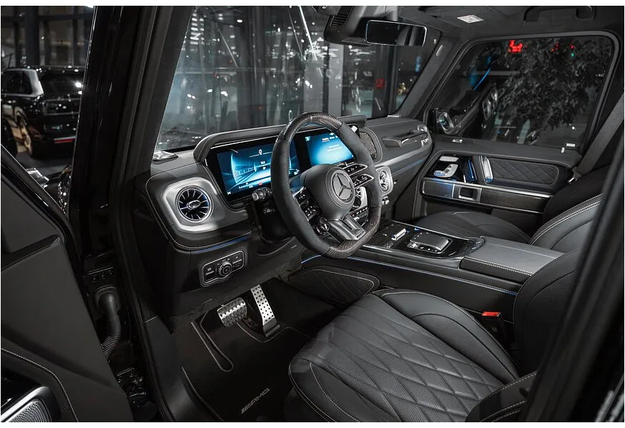 Mercedes-Benz G-Класс G 63 AMG Speedshift 4Matic (585 л.с.) Черный в АВИЛОН. Слайд №5