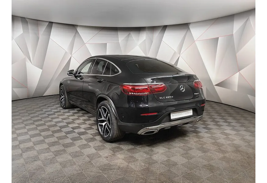 Mercedes-Benz GLC Купе 220 d 9G-TRONIC 4MATIC (194 л.с.) Premium Черный в АВИЛОН. Слайд №4