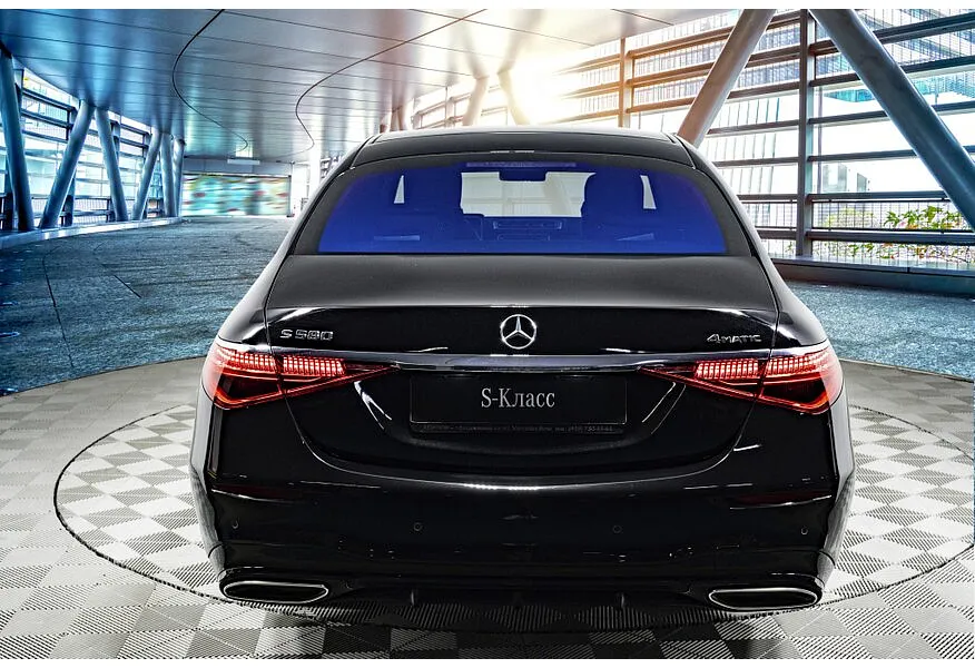 Mercedes-Benz S-Класс S 580 9G-Tronic 4Matic (503 л.с.) Черный в АВИЛОН. Слайд №4