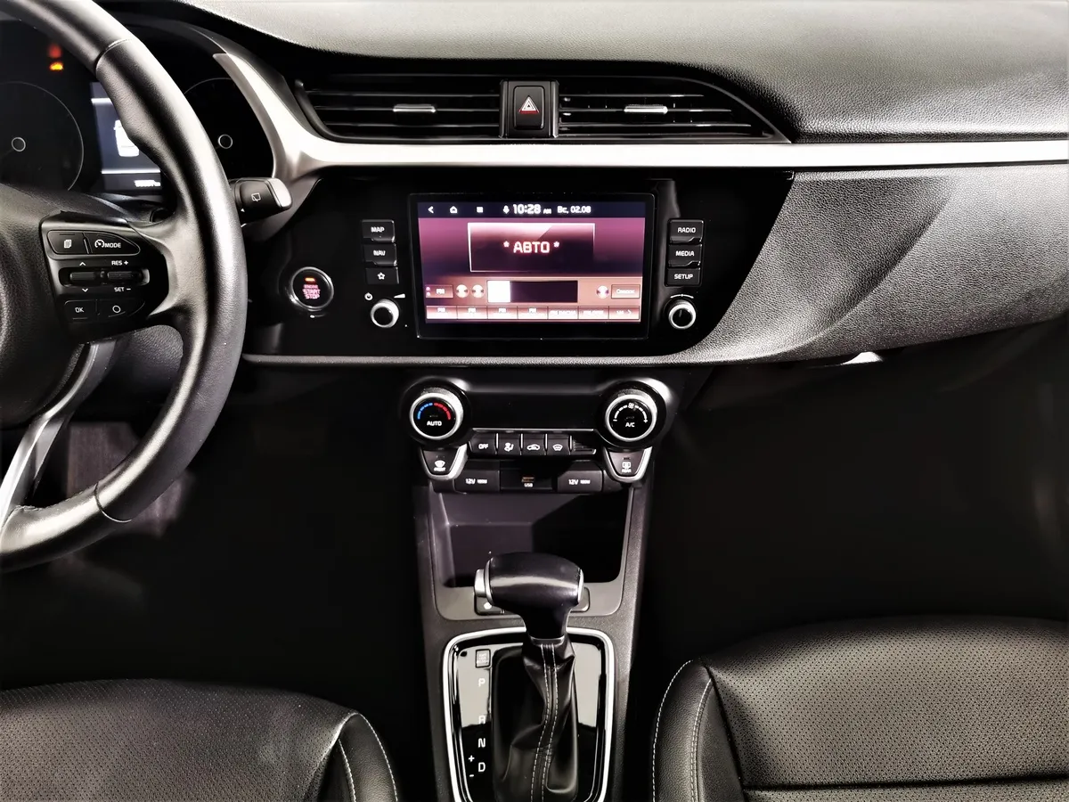 Kia Rio X 1.6 AT (123 л.с.) Premium Синий в АВИЛОН. Слайд №14