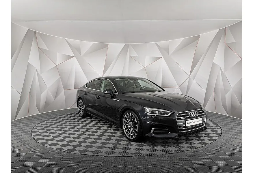 Audi A5 2.0 TDI S tronic quattro (190 л.с.) Sport Синий в АВИЛОН. Слайд №3