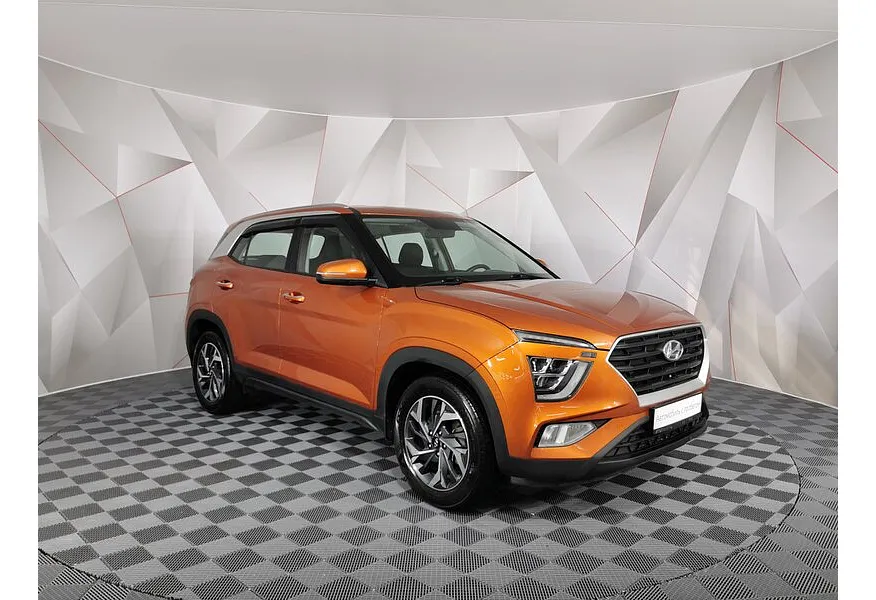 Hyundai Creta 2.0 AT 2WD (149 л.с.) Lifestyle + Winter Оранжевый в АВИЛОН. Слайд №2