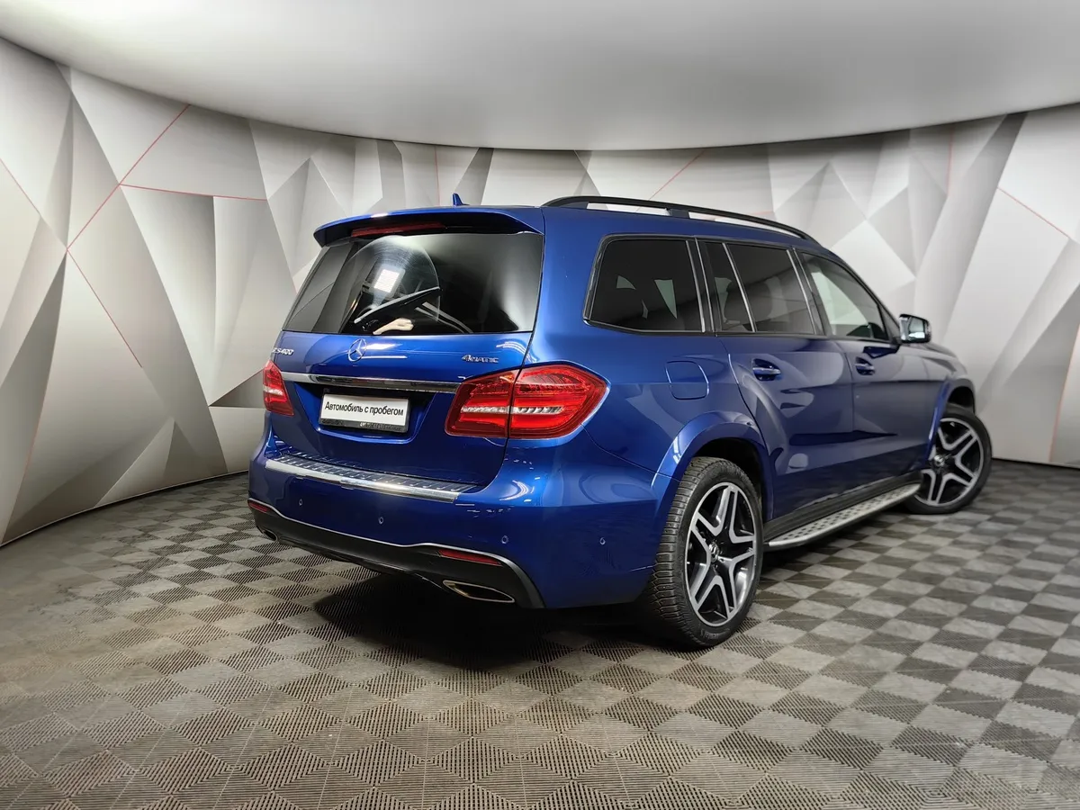 Mercedes-Benz GLS 400 4MATIC 9G-TRONIC (333 л.с.) Особая серия Синий в АВИЛОН. Слайд №2