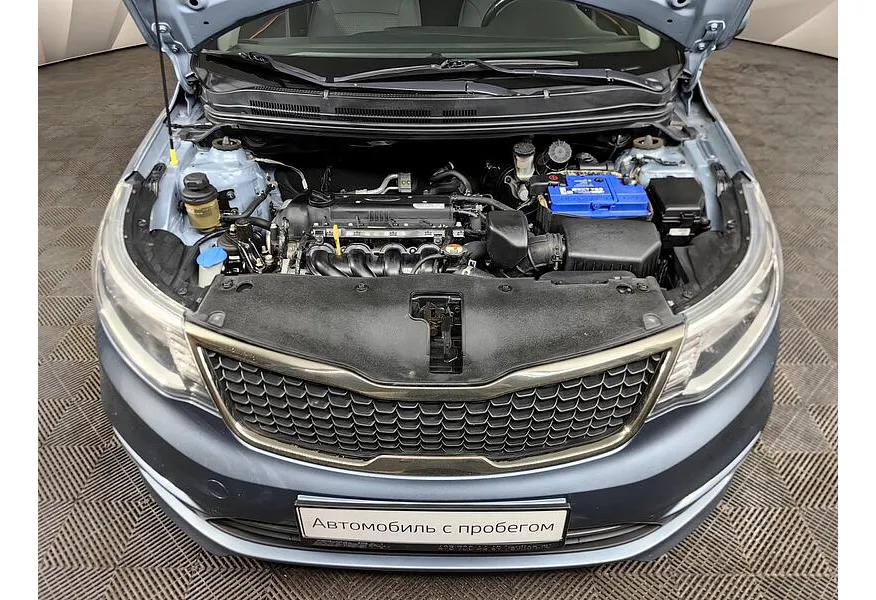 Kia Rio 1.6 6MT (123 л.с.) Comfort RS Plus Голубой в АВИЛОН. Слайд №11