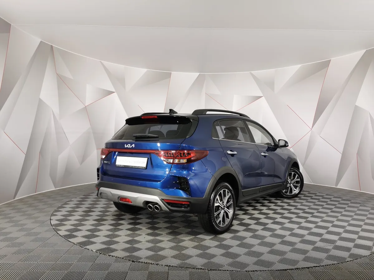 Kia Rio X 1.6 AT (123 л.с.) Premium Синий в АВИЛОН. Слайд №2