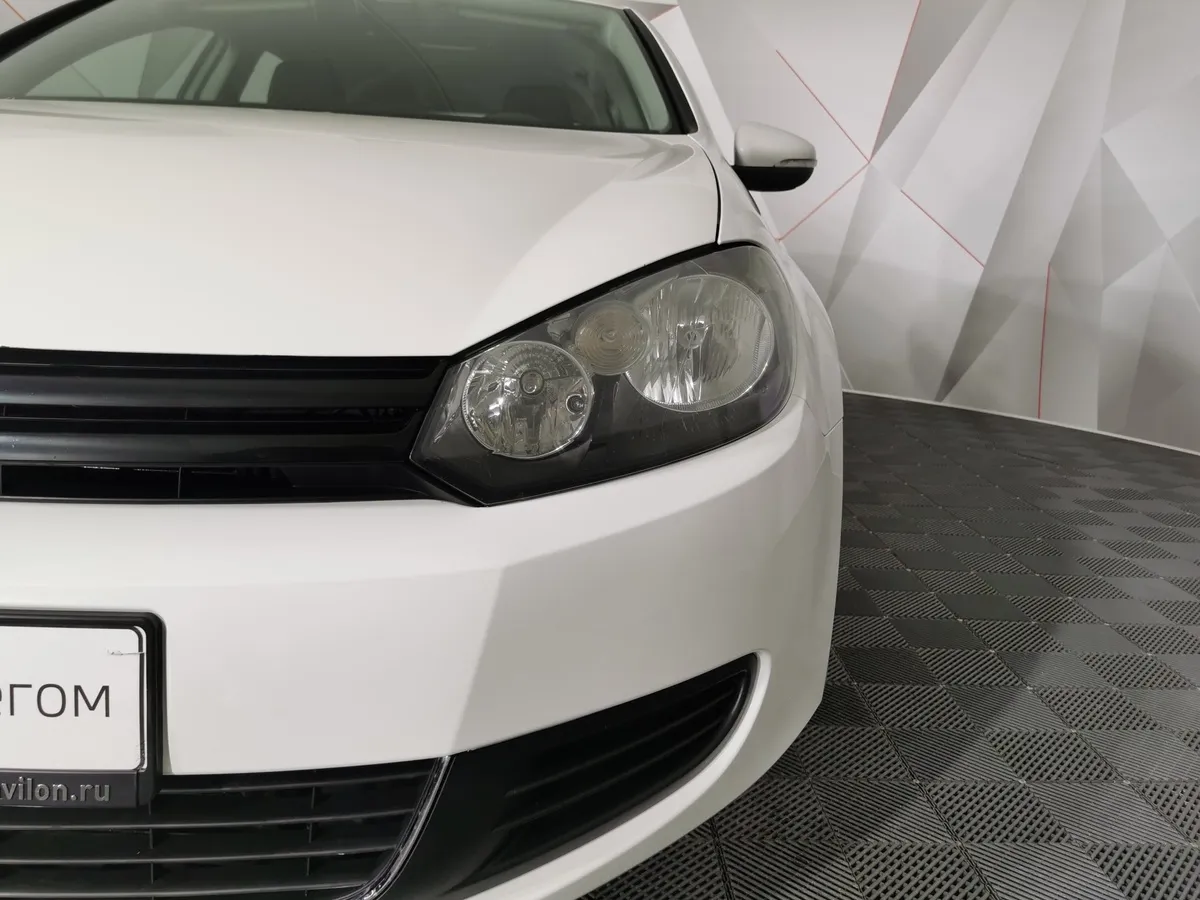 Volkswagen Golf 1.4 TSI DSG (122 л.с.) Trendline Белый в АВИЛОН. Слайд №9