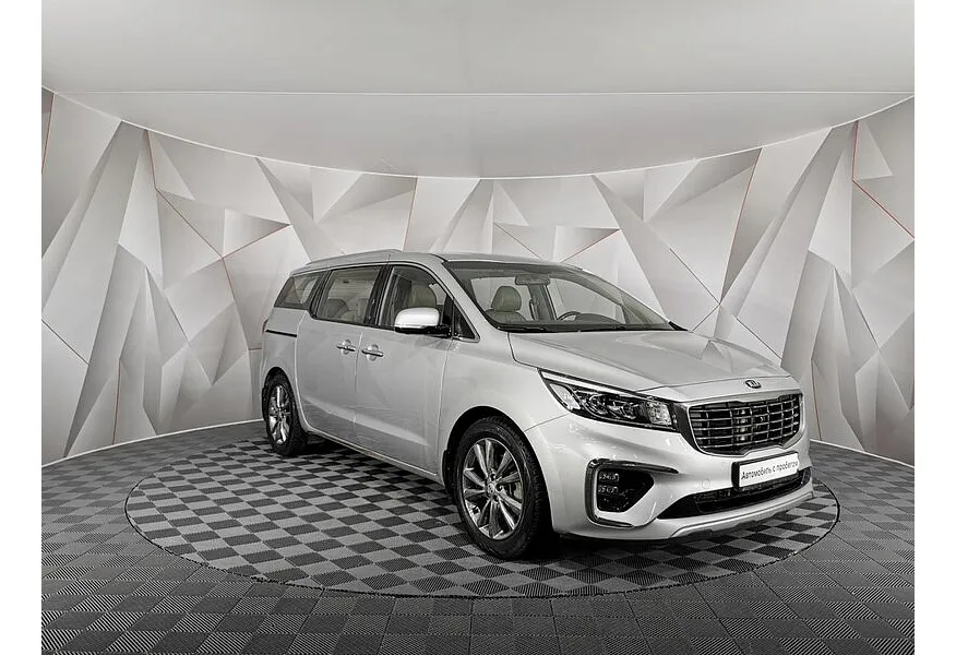Kia Carnival 2.2 AT (199 л.с.) Premium Серый в АВИЛОН. Слайд №3