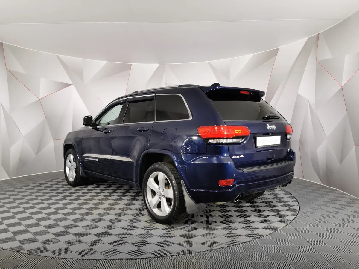 Jeep Grand Cherokee 3.6 AT (286 л.с.) Overland Синий в АВИЛОН. Слайд №4