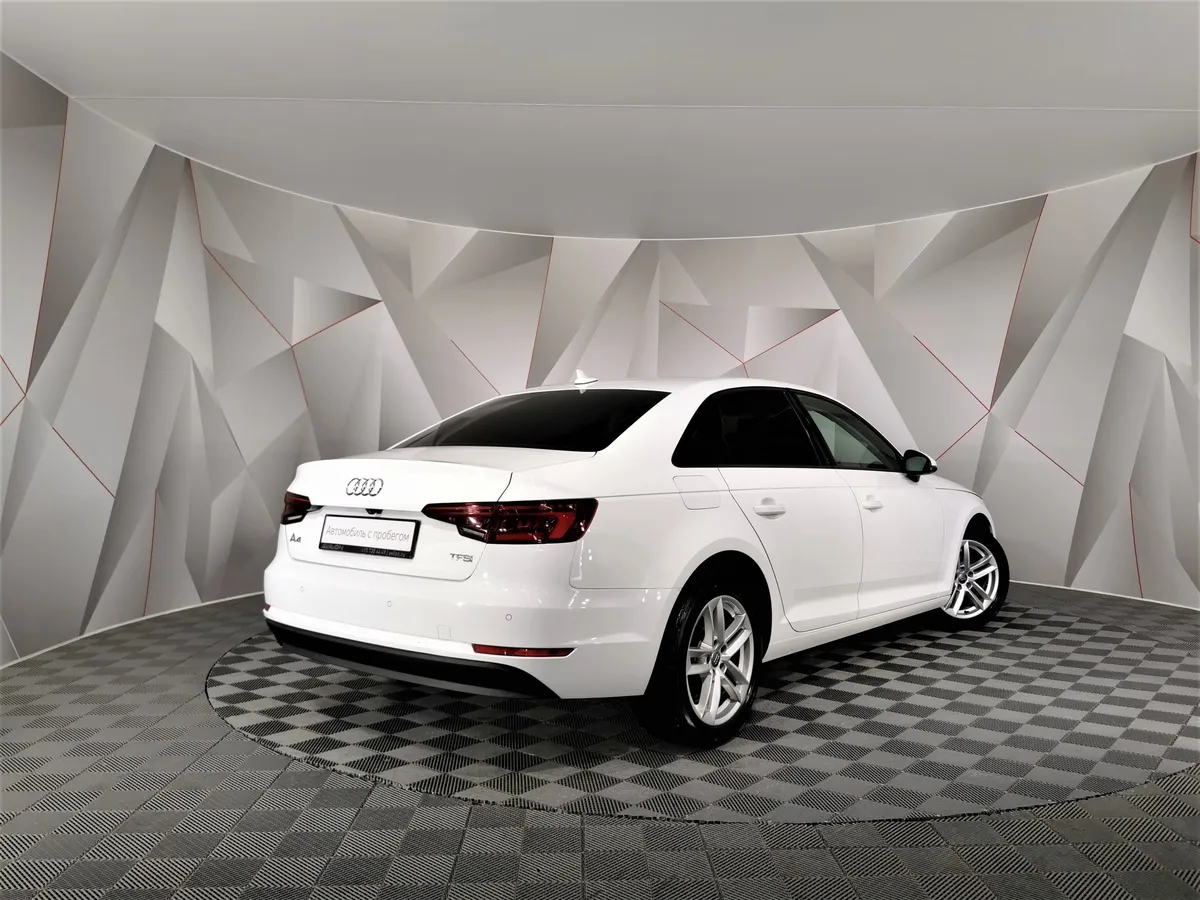 Audi A4 1.4 TFSI S tronic (150 л.с.) Белый в АВИЛОН. Слайд №2