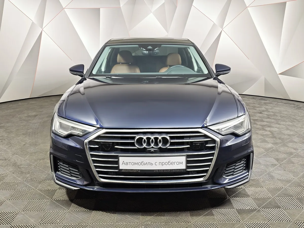 Audi A6 2.0 TFSI S Tronic quattro (252 л.с.) Design Синий в АВИЛОН. Слайд №7