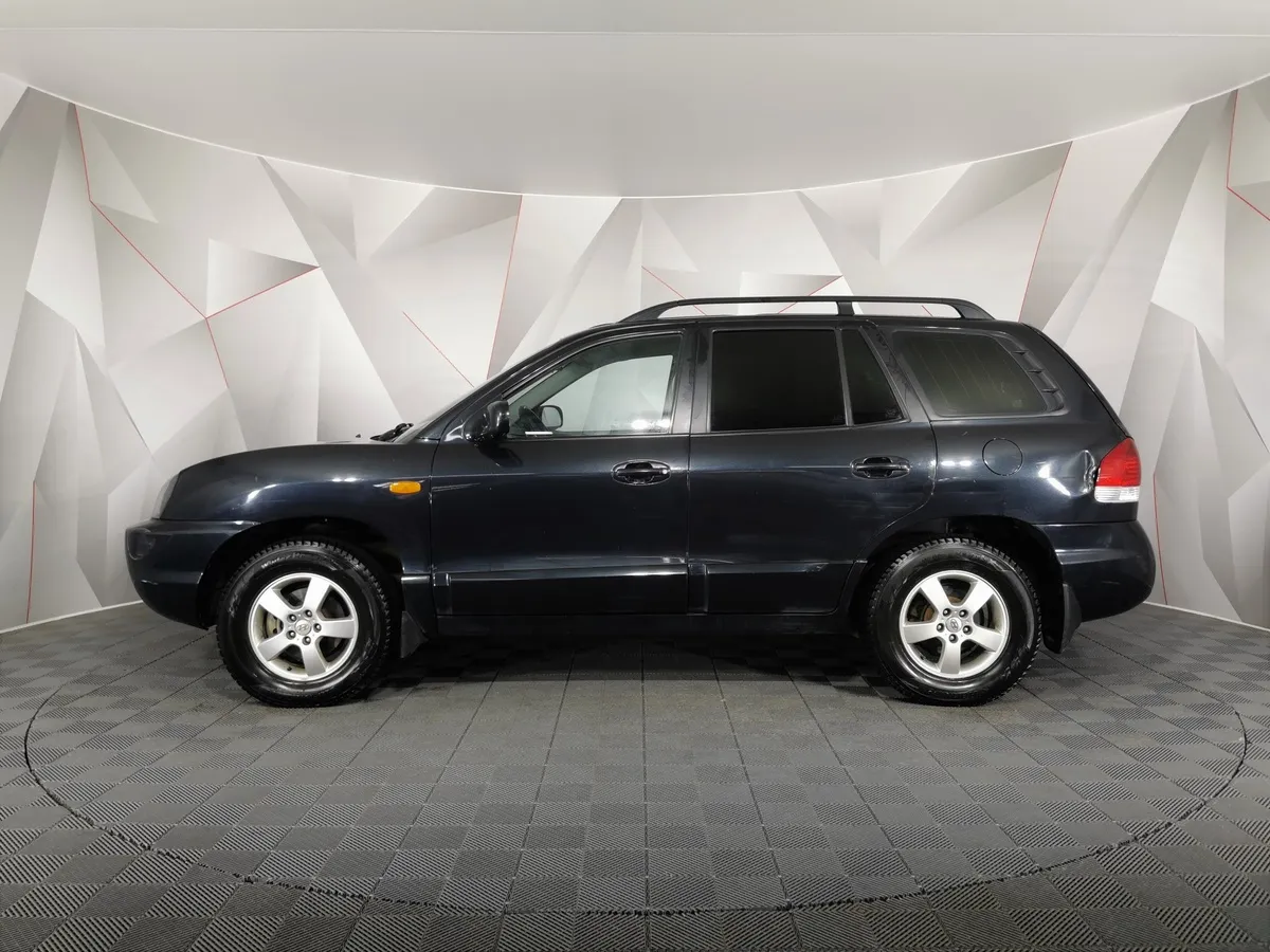 Hyundai Santa Fe 2.7 AT (173 л.с.) Черный в АВИЛОН. Слайд №5