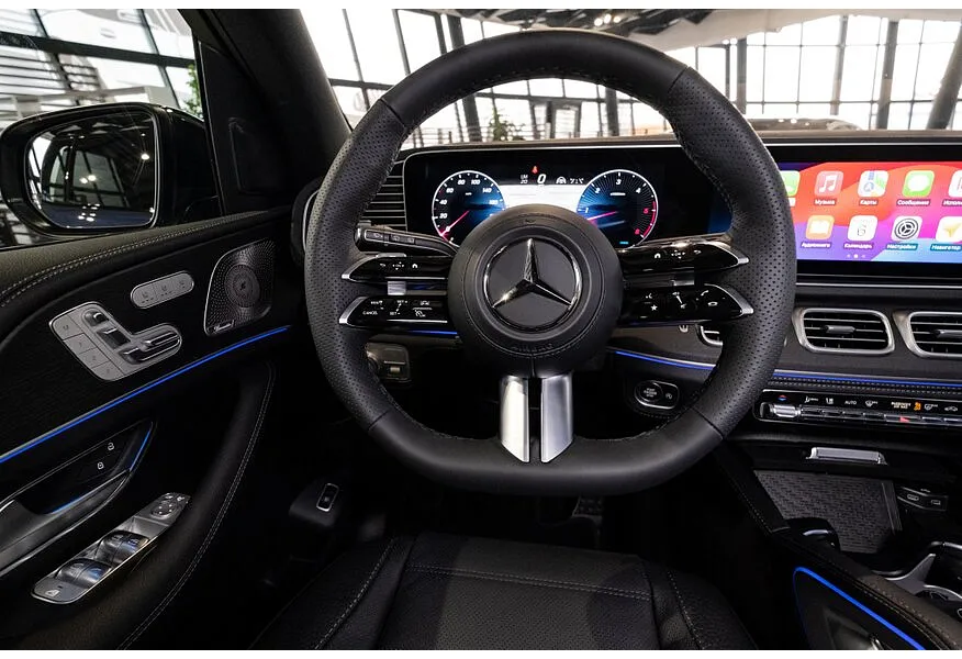 Mercedes-Benz GLS 450 9G-TRONIC 4Matic (381 л.с.) Черный в АВИЛОН. Слайд №14