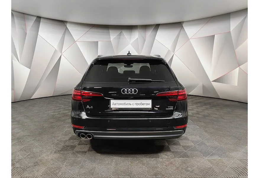 Audi A4 2.0 TDI S tronic quattro (190 л.с.) Sport Черный в АВИЛОН. Слайд №8