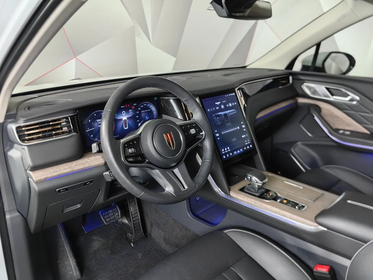 Hongqi HS7 2.0T 8AT 4WD (245 л.с.) Делюкс Белый в АВИЛОН. Слайд №19