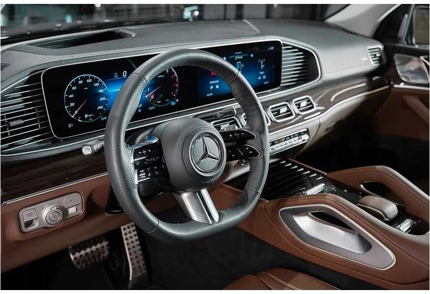 Mercedes-Benz GLS 450 9G-TRONIC 4Matic (381 л.с.) Черный в АВИЛОН. Слайд №6