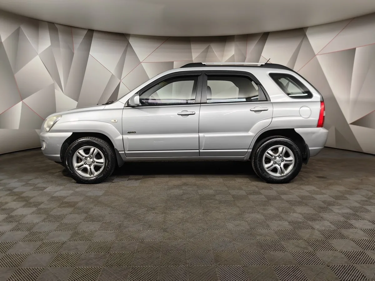 Kia Sportage 2.0 CRDi AT 4WD (112 л.с.) Серебристый в АВИЛОН. Слайд №5