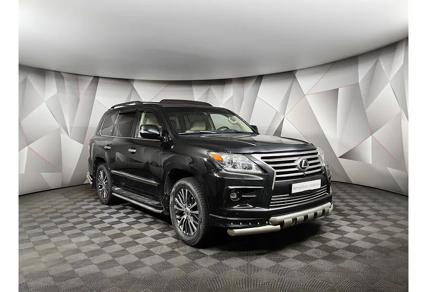 Lexus LX 570 AT (367 л.с.) Черный в АВИЛОН. Слайд №3