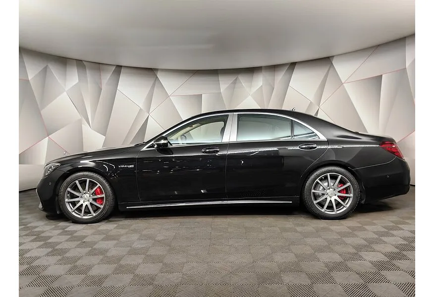 Mercedes-Benz S-Класс S 63 AMG 9G-Tronic 4Matic+ длинная база (612 л.с.) Черный в АВИЛОН. Слайд №5