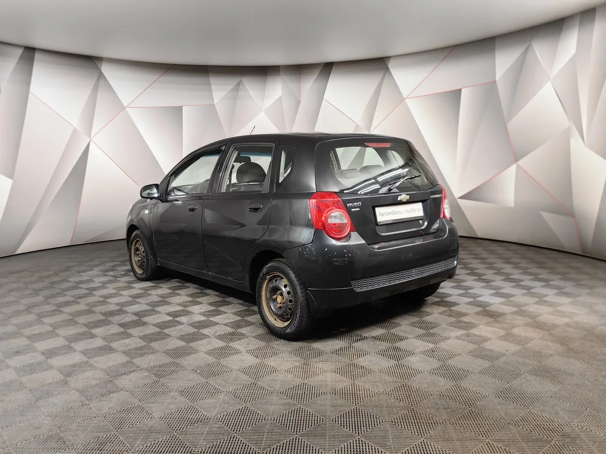 Chevrolet Aveo 1.2 MT (84 л.с.) Черный в АВИЛОН. Слайд №4