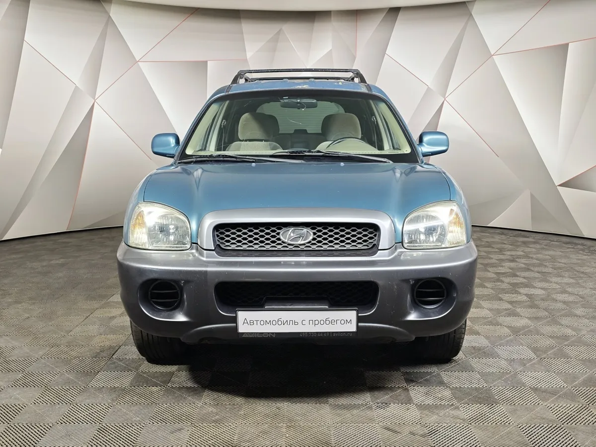 Hyundai Santa Fe 2.4 AT (150 л.с.) Зеленый в АВИЛОН. Слайд №7