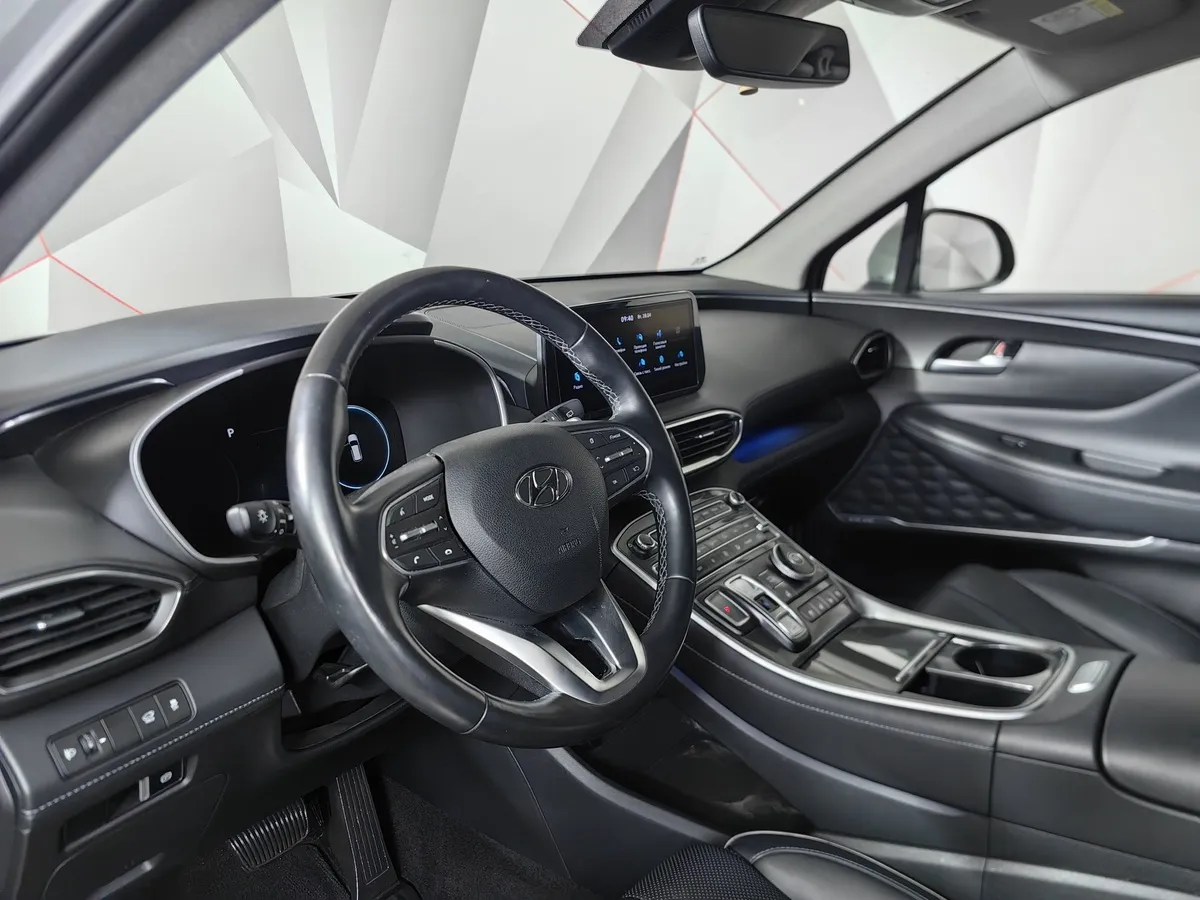 Hyundai Santa Fe 2.5 AWD 6AT (180 л.с.) Prestige Серый в АВИЛОН. Слайд №19